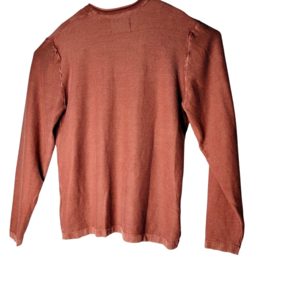 Weatherproof Vintage Terracotta Cotton Shirt XL Long Sleeve Rustic Casual Work - Picture 3 of 9